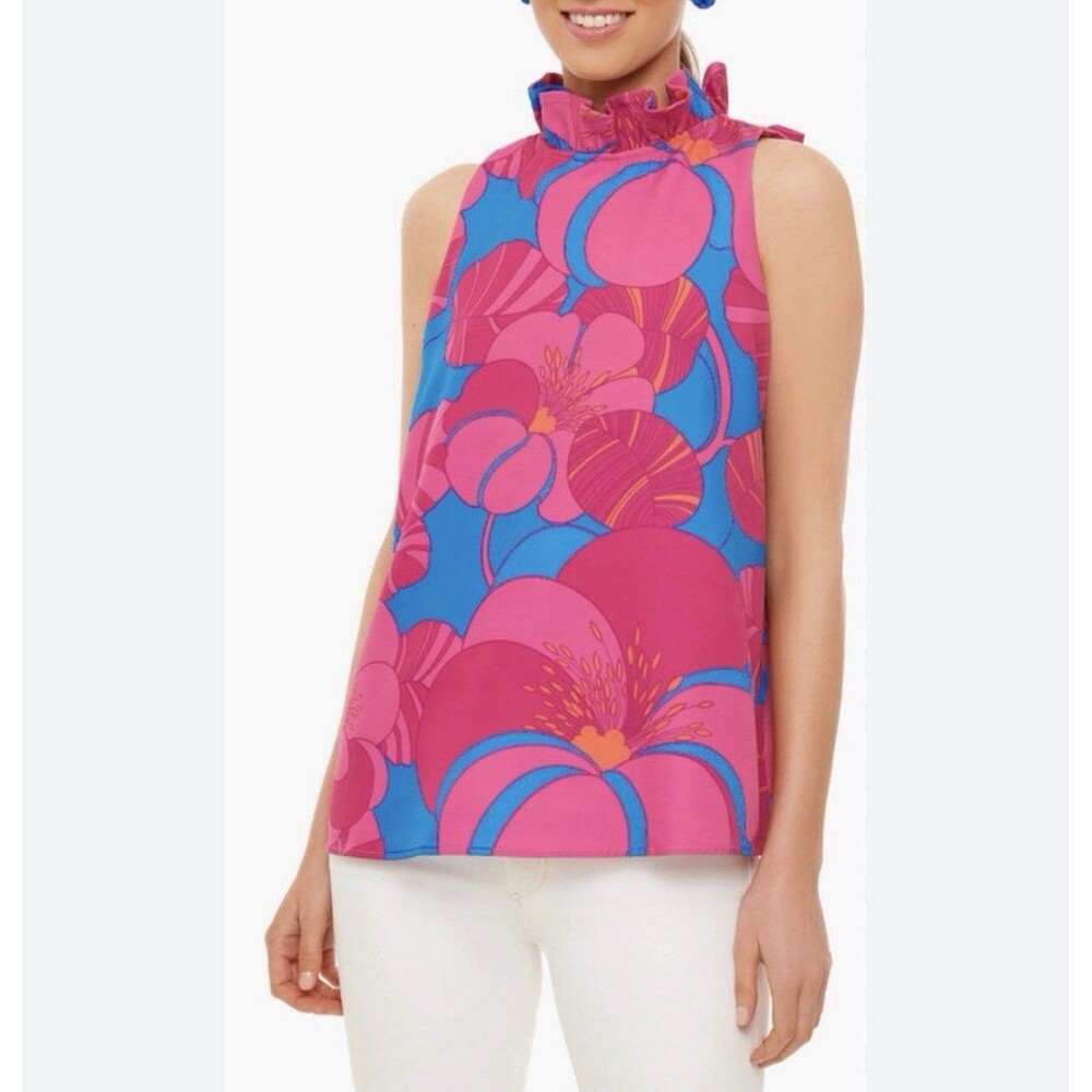 Tuckernuck x Cameran Eubanks Wimberly Wild Azalea Mason Blouse